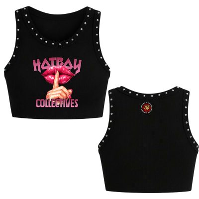 BLACK CROP TOP MOCKUP
